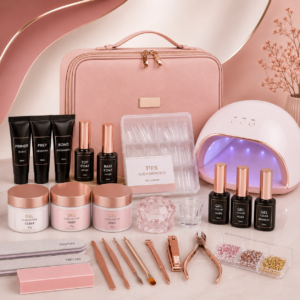 Kit Profissional de Alongamento de Unhas