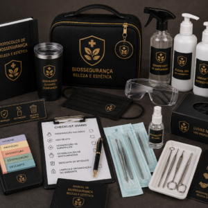 Kit Profissional de Biossegurança Beleza e Estética