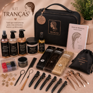 Kit Profissional de Tranças