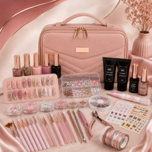 Kit Profissional de Unhas Decoradas + Decoração 3D